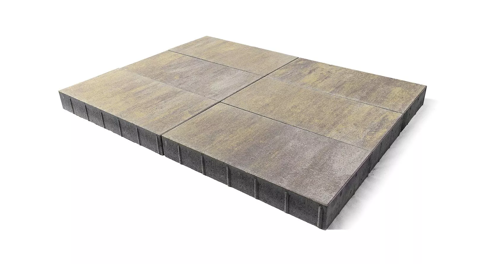 Тротуарная плита Cити Braer ColorMix 600*300*80мм Степь