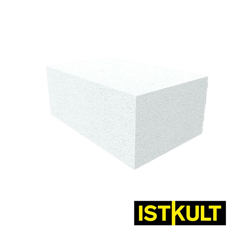 Газобетонный блок Istkult D500 625x75x250