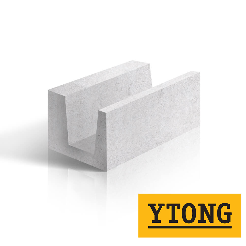 U-блок Ytong D400 625x375x250